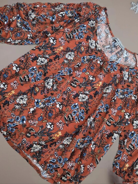 Absolutely Famous Tops - *1375 absolutely famous floral blouse Women XL used once